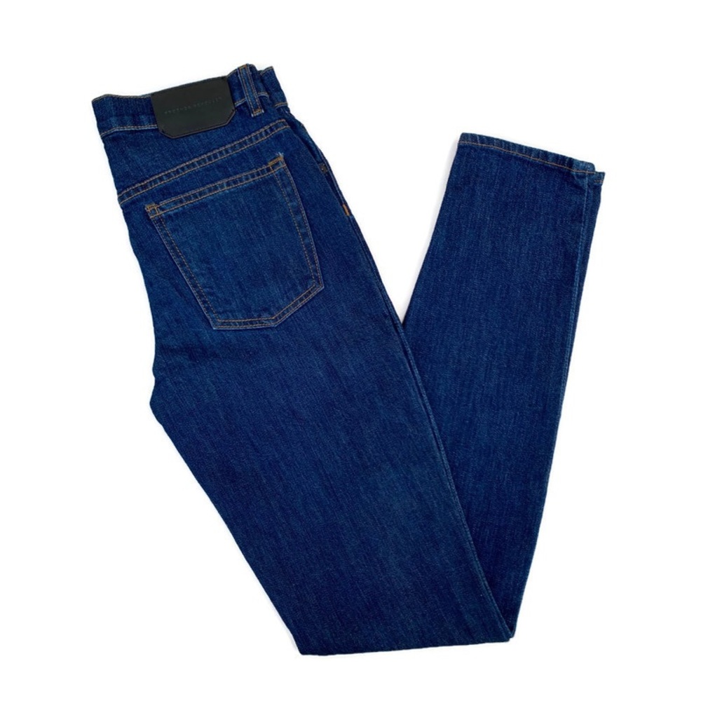 Proenza Schouler PS-J2 Light Wash Mid Rise Skinny Jeans 25